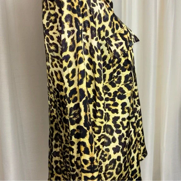 Dries Van Noten Viscose Animal Print Button Down Blouse - Picture 5 of 14